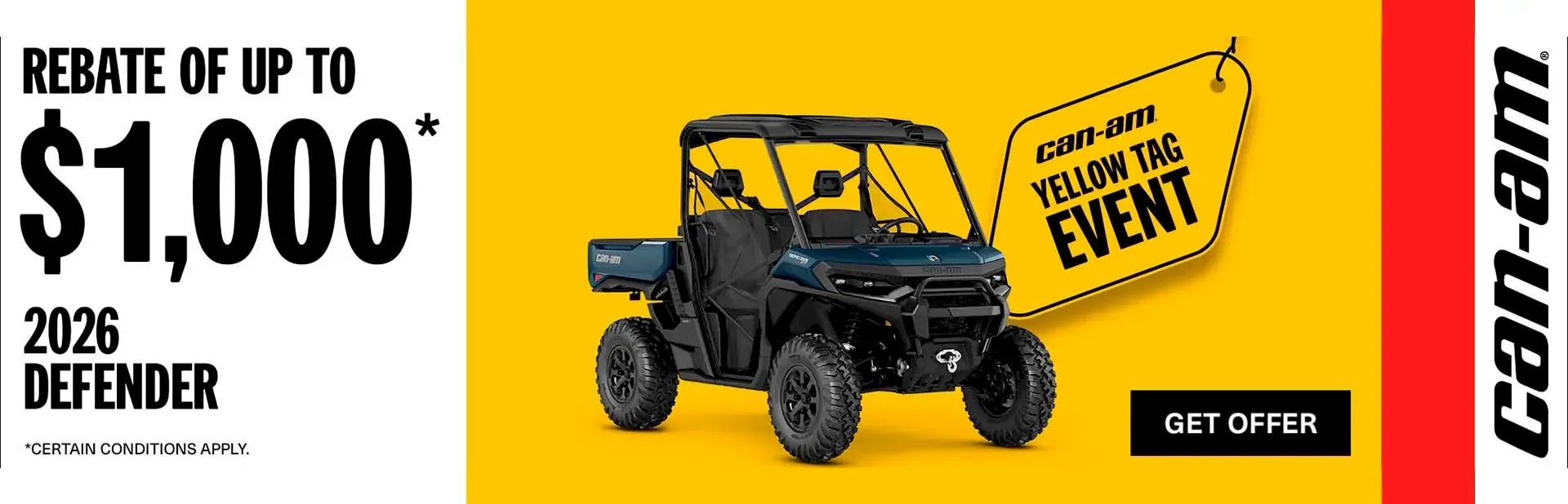 You are currently viewing Retail Promotion – Defender 2026