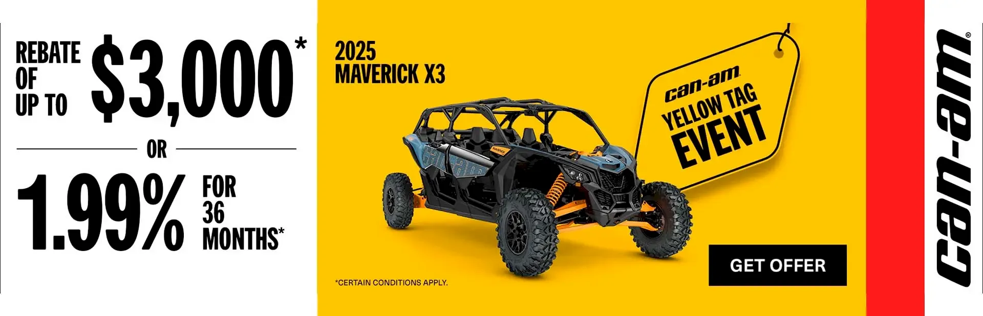 You are currently viewing Retail Promotion – Maverick X3 2025